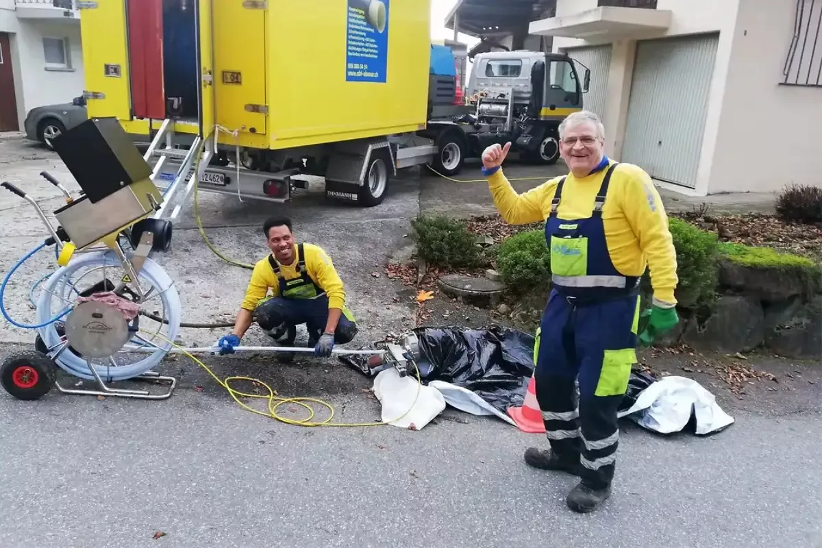 Verstopfte Leitung